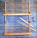This loom is described as a &quot;mini Navajo loom&quot;, and it's suitable for holding short warps under the high tension required for Navajo-style weaving -- or any tapestry weaving for that matter.