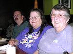 Kathy and Chuck Morgret and Nancy Rose at Convergence 2004 in Denver.
