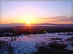 This sunset picture was taken from up on Flat Top Mountain, overlooking the city of Anchorage and the Cook Inlet.  Time was 10:00 p.m. on a beautiful night in April 2005.