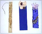 Bookmarks made as part of a badge requirement by a Girl Scout troop in Georgia.  Submitted to our 2005 Bookmark Swap by Donna Barrett.