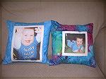 Simple cushions I made for a friend of the family from photos of his grandson.

Catriona, Edinburgh