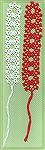 Bookmarks donated by Wendy Durell. The bookmarks are tatted and are designed by Gill Fisher.