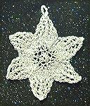 This lovely ornament was crocheted by Micki McCrillis with a pretty metallic yarn. It is a Leisure Arts Pattern.