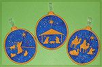 Ornament by Kyra Tenpenny
Emberoidery designs are from emblibrary.comDesigns are stitched on a Babylock embroidery machine.