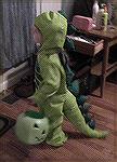 This is Eva in her Dino outfit. They put it on her and she wanted to go trick or treat.
Kyra Tenpenny