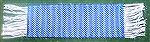 Tony Burg
This woven bookmark is a reversing twill to give a chevron effect. The blue one is continuous chevrons.