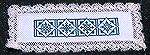 Jackie Carey
This bookmark was cross stitched. This bookmark is from Leisure Arts Bookmarks for the Seasons design is Winter by Deborah Lambein.