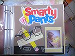 This is Eva's smarty pants scrapbook page. She loves her books.
Kyra