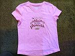 I made this t-shirt using my Silhouette Cameo and Iron on transfer material.
Kyra