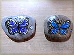 These are my first attempt at painting butterflies on rocks.
Kyra