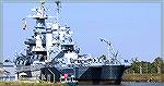 The retired Battleship USS North Carolina, site of Trump rally, Sept 2020