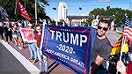 Trump supporters at Walter Reed Hospital