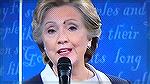 This fly chose Hillary to land on, during a debate.