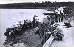 Infamous accident by Senator Ted Kennedy  --  death car being retrieved.
