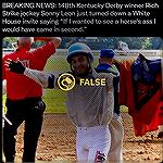 Quote from winning jockey Sonny Leon is deemed false