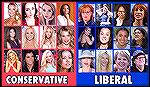 liberal vs conservative women